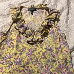 Kids Floral Yellow Dress
